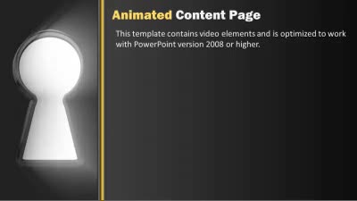 Slide 3 layout from the Keyhole Light presentation deck.