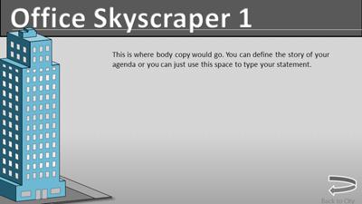 Slide 2 layout from the City Scape Interactive presentation deck.