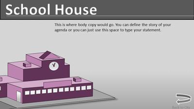 Slide 3 layout from the City Scape Interactive presentation deck.