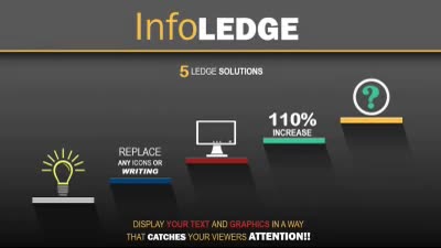 Info Ledge PowerPoint Template layout preview.