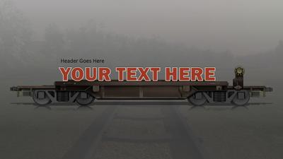 Slide 2 layout from the Train Freight Transport PowerPoint Theme presentation deck.