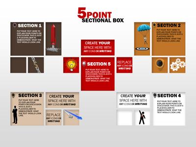 Slide 4 layout from the Infographic Stencil presentation deck.