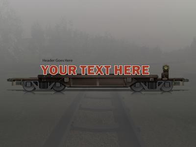 Slide 2 layout from the Train Frieght Transport presentation deck.