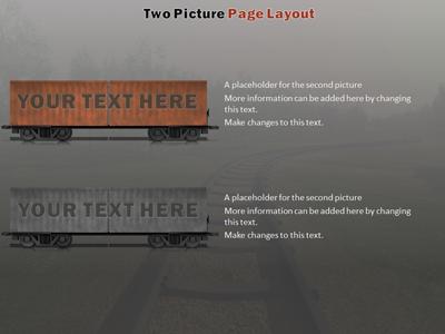 Slide 3 layout from the Train Frieght Transport presentation deck.