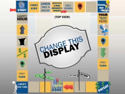Slide 2 layout from the Board Game Display presentation deck.