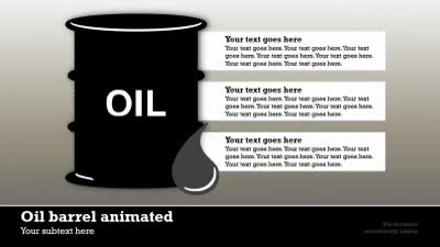 Slide 2 layout from the Oil Industry PowerPoint Infographics presentation deck.