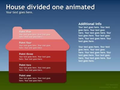 Slide 2 layout from the Real Estate Template presentation deck.