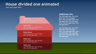 Slide 2 layout from the Real Estate Template presentation deck.