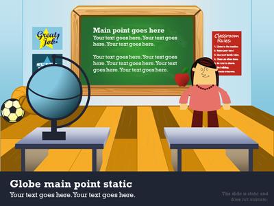Slide 3 layout from the In The Classroom presentation deck.