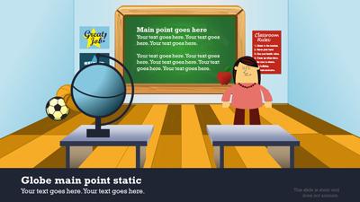 Slide 3 layout from the In The Classroom presentation deck.