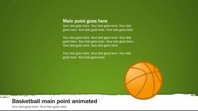 Slide 2 layout from the Basketball Playbook presentation deck.