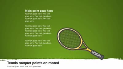 Slide 2 layout from the Tennis Playbook presentation deck.