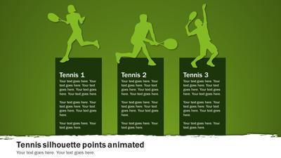 Slide 3 layout from the Tennis Playbook presentation deck.