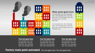 Slide 3 layout from the Factory Puzzles presentation deck.