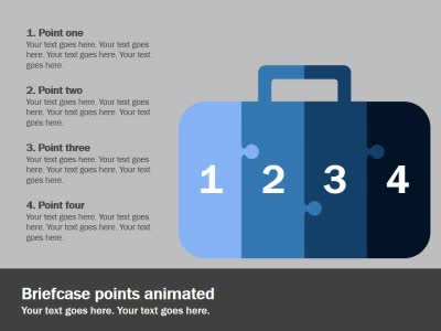 Slide 4 layout from the Business Puzzles presentation deck.