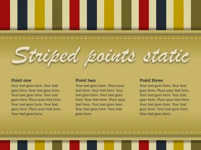 Slide 3 layout from the Vintage Color Badge presentation deck.