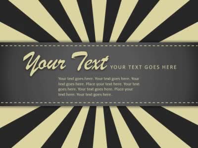 Slide 4 layout from the Vintage Color Badge presentation deck.