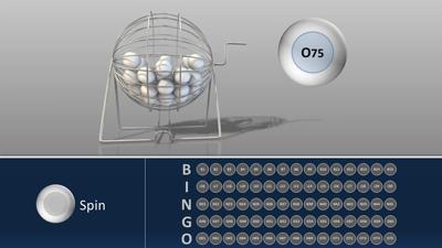 Slide 2 layout from the Bingo Interactive presentation deck.