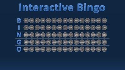 Slide 3 layout from the Bingo Interactive presentation deck.