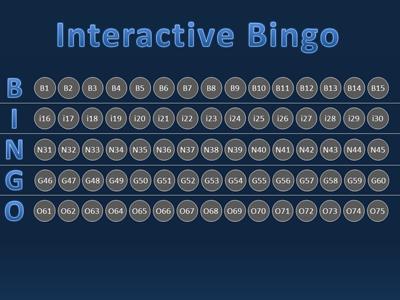 Slide 3 layout from the Bingo Interactive presentation deck.