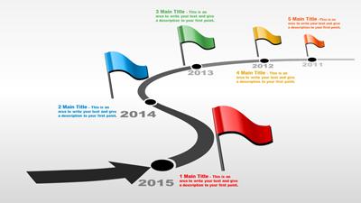 Slide 2 layout from the Navigate Timeline presentation deck.