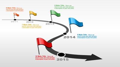 Slide 3 layout from the Navigate Timeline presentation deck.