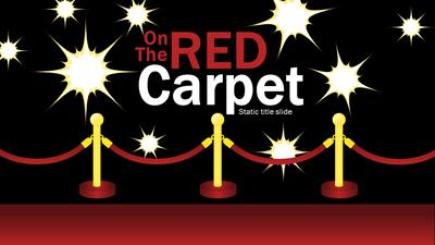 Slide 2 layout from the On The Red Carpet presentation deck.