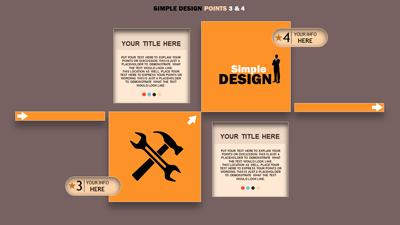Slide 3 layout from the Simple Design Jumpout presentation deck.