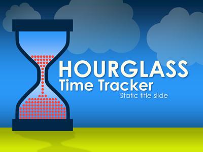 Slide 2 layout from the Hourglass Time Tracker presentation deck.