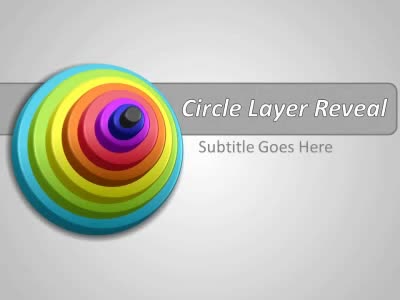 Slide 1 layout preview from the Stacked Circles deck, optimized for interactive corporate training.