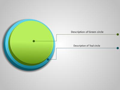 Slide 3 layout preview from the Stacked Circles deck.