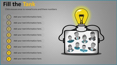Slide 3 layout from the Idea Think Tank presentation deck.