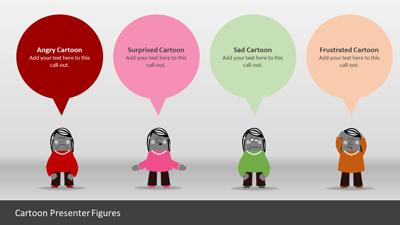 Slide 3 layout from the Cartoon Women Infographics presentation deck.