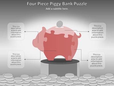 Slide 2 layout from the Piggy Bank Puzzle Toolkit presentation deck.