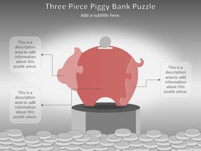 Slide 4 layout from the Piggy Bank Puzzle Toolkit presentation deck.