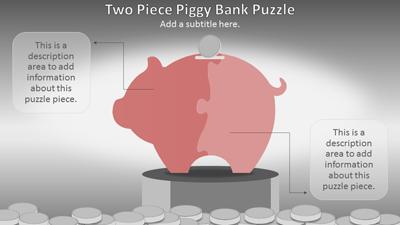 Slide 2 layout from the Piggy Bank Puzzle Toolkit presentation deck.