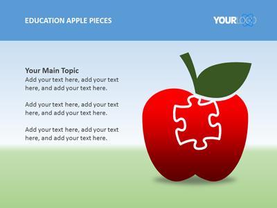 Slide 3 layout from the Education Puzzle presentation deck.