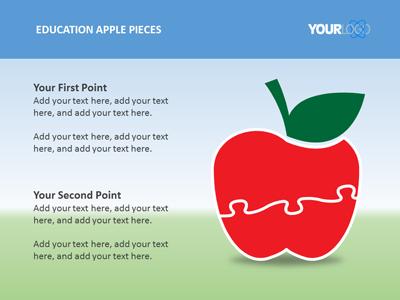 Slide 4 layout from the Education Puzzle presentation deck.