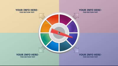 Slide 2 layout from the A Meter Gauge PowerPoint Toolkit Template presentation deck.