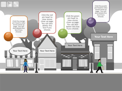 Slide 3 layout from the The Business Strip presentation deck.