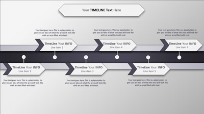 Slide 3 layout from the Slim Arrow Design PowerPoint Design presentation deck.