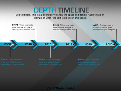 Slide 3 layout from the Design Depth presentation deck.