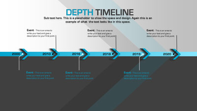 Slide 3 layout from the Design Depth presentation deck.