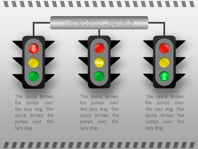 Slide 2 layout from the Traffic Signals presentation deck.