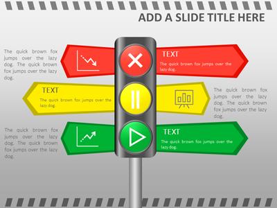 Slide 4 layout from the Traffic Signals presentation deck.