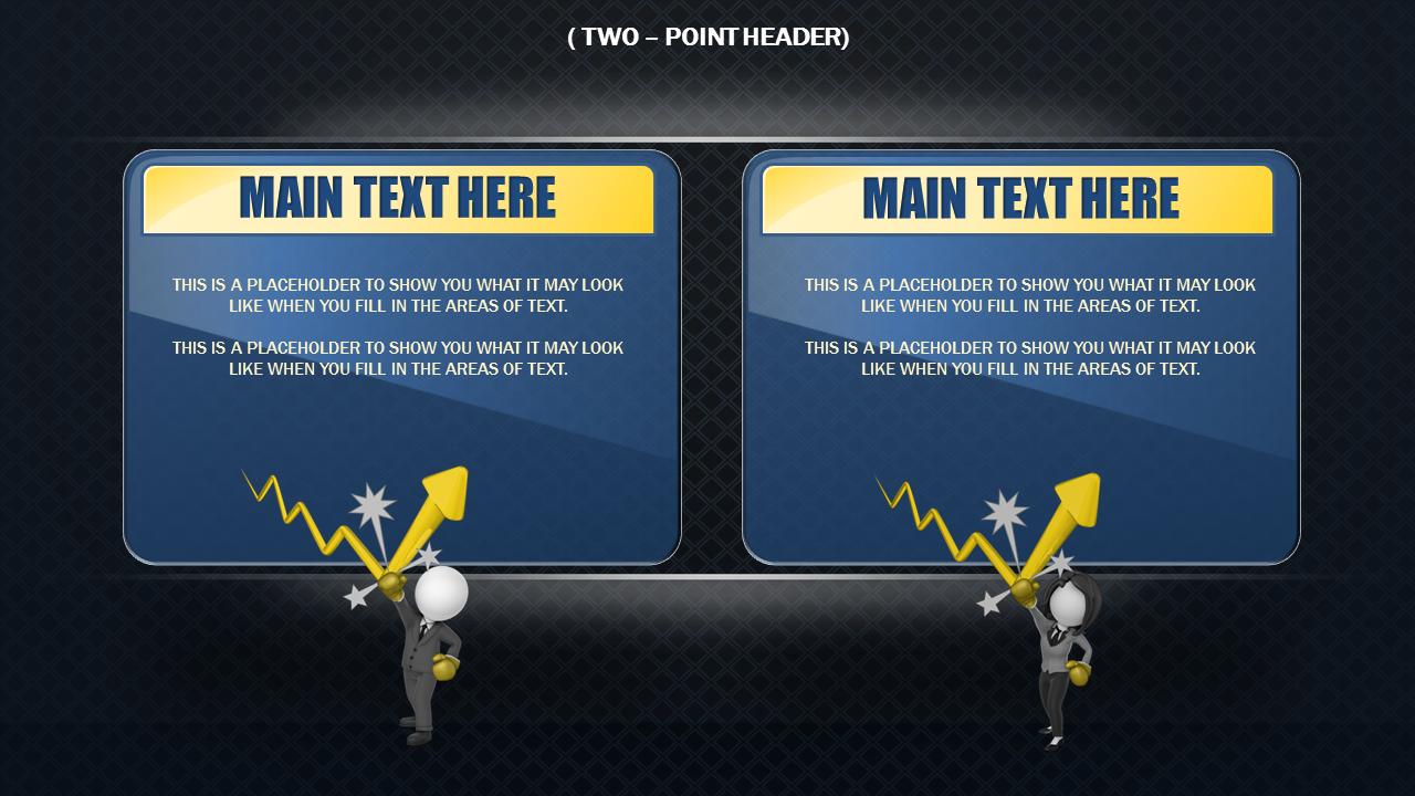 Slide 2 layout from the Sleek Element presentation deck.
