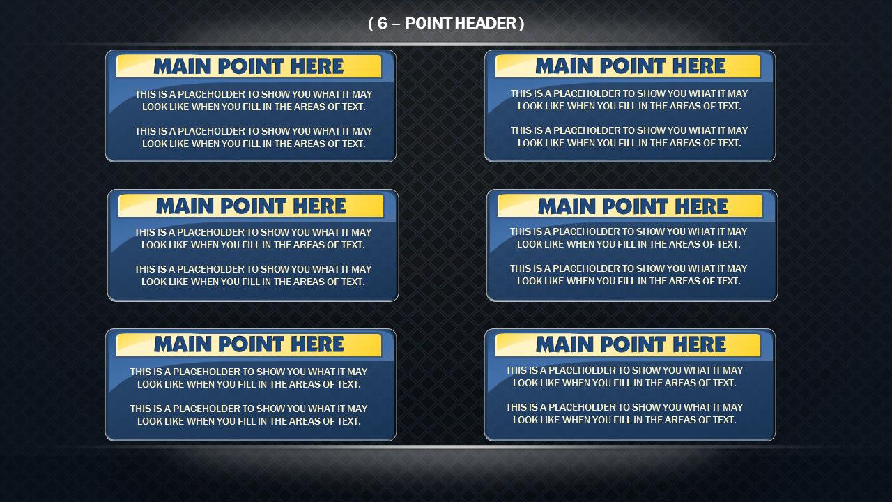 Slide 3 layout from the Sleek Element presentation deck.