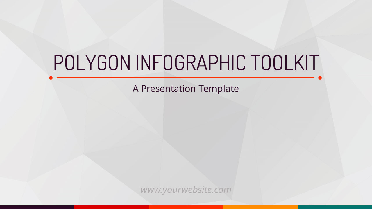 Polygon Infographic Toolkit PowerPoint Template layout preview.