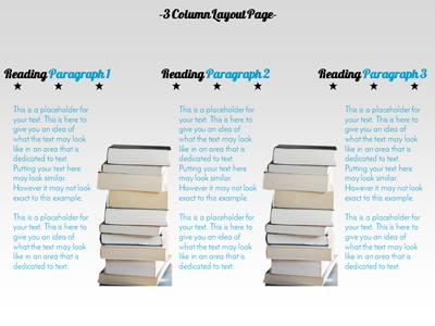 Slide 4 layout from the Reading Exploration presentation deck.