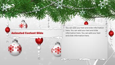 Slide 2 layout from the Hanging Ornaments presentation deck.